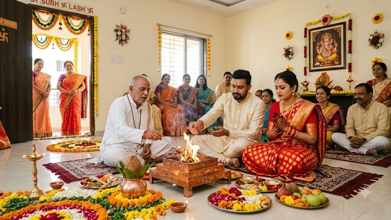 નવું ઘર બનાવવા કે ખરીદ્યા પછી ગૃહપ્રવેશની રાહ જોઈ રહેલા લોકો માટે ઓક્ટોબર 2026નો મહિનો ખાસ નહીં રહે. વૈદિક પંચાંગ અનુસાર, ઓક્ટોબર 2026માં ગૃહપ્રવેશ માટે એક પણ શુભ મુહૂર્ત ઉપલબ્ધ નથી. એવામાં આ મહિનામાં નવા ઘરમાં પ્રવેશ કરવાની યોજના બનાવી રહેલા લોકોએ શુભ તિથિ માટે આગળના મહિનાઓની રાહ જોવી પડશે.