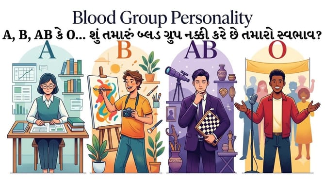 બ્લડ ગ્રુપ અને પર્સનાલિટી: જાણો જાપાની થિયરી