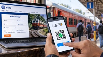 Train Ticket UPI Charge: ટ્રેનની ટિકિટના પેમેન્ટ પર UPI થી કેટલો ચાર્જ