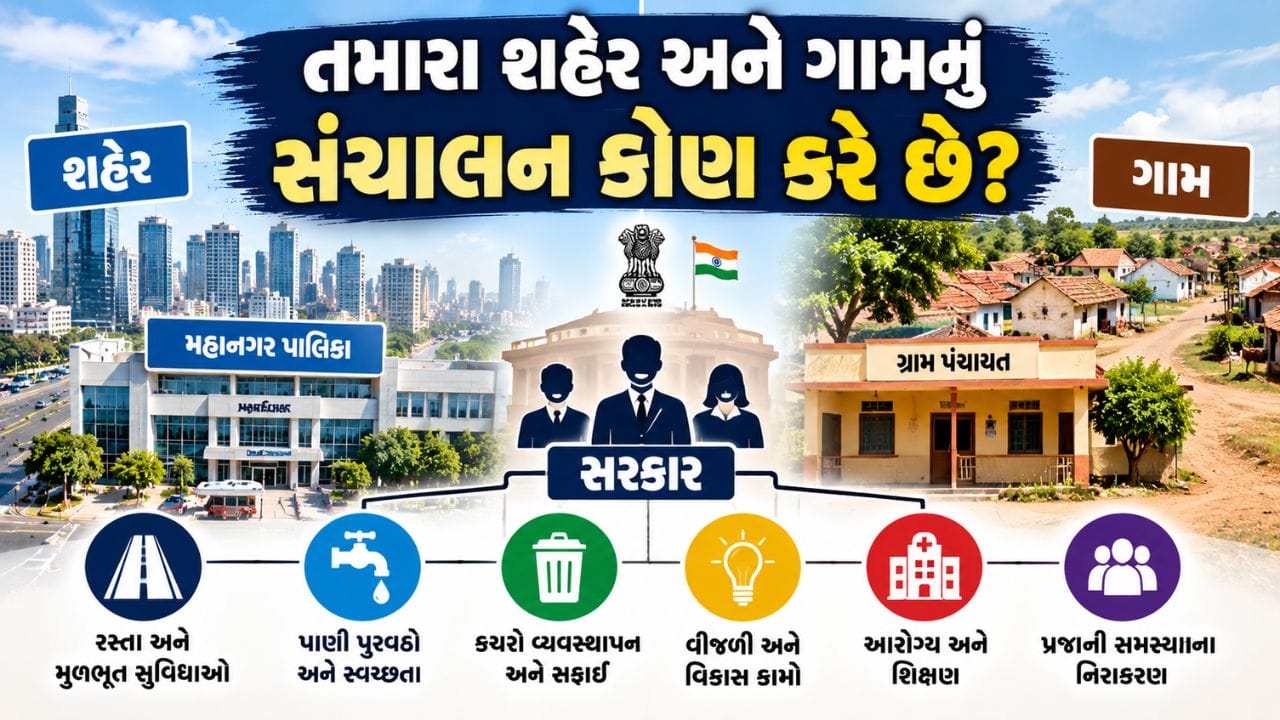 તમારા ગામમાં ખાડા, કચરો અને પાણી ભરાવાની સમસ્યા માટે કોણ જવાબદાર છે ? જાણી લો