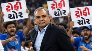 Breaking News  :  “ટ્રોફી ચોર” ના નારા લાગ્યા, મોહસીન નકવી સ્ટેડિયમમાંથી ભાગતો જોવા મળ્યો, જુઓ Video
