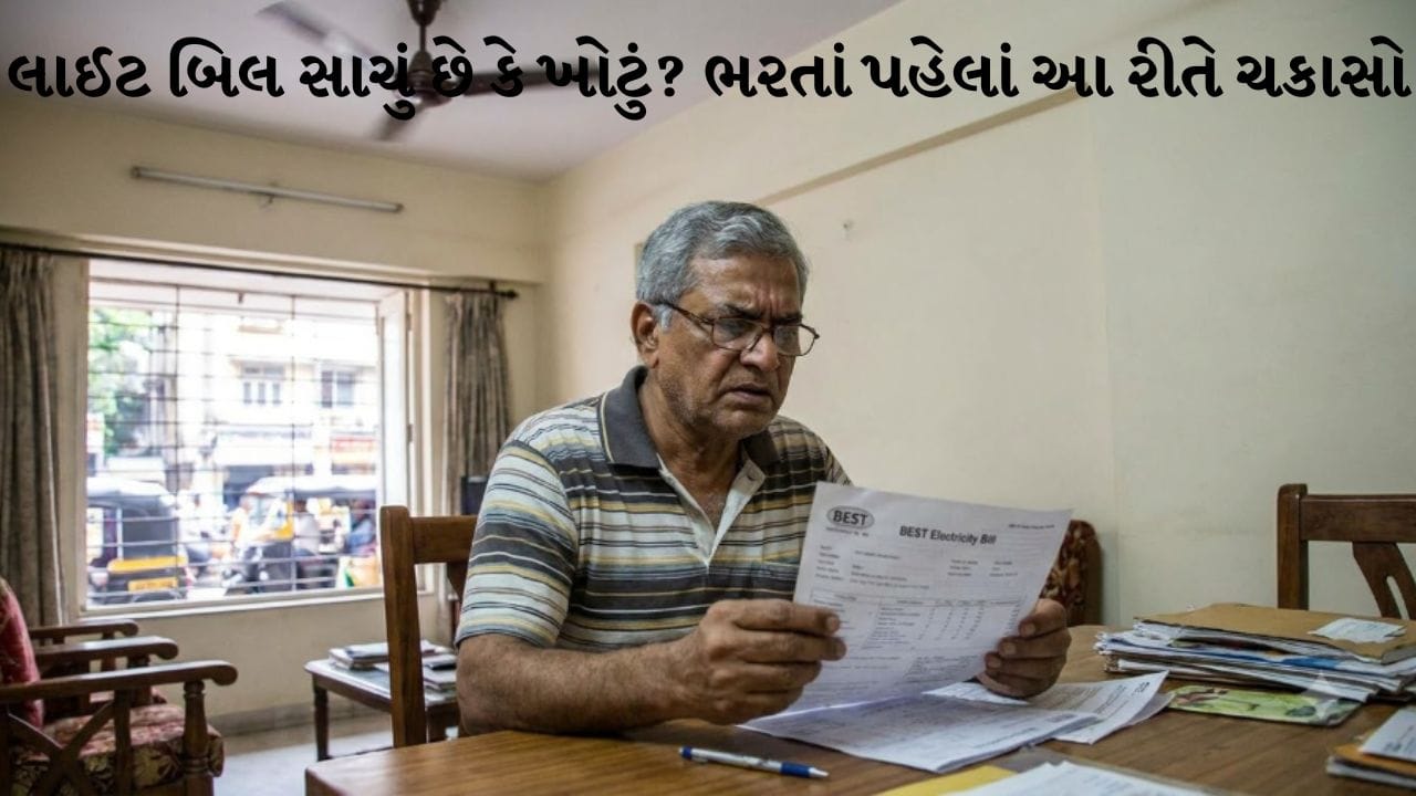 લાઈટ બિલ ભરતાં પહેલાં આ 5 બાબતો ખાસ ચકાસો, ઘરે આવેલું બિલ સાચું છે કે ભૂલભરેલું ? મિનિટોમાં કરો તપાસ