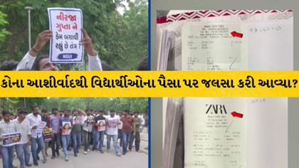 વિદ્યાર્થીઓના પૈસે વિદેશમાં જલસા? બિલ યુનિ.માં રજૂ કર્યા; FIR કેમ નહીં