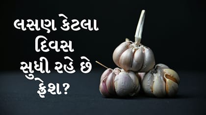 લસણ કેટલા દિવસ સુધી રહે છે ફ્રેશ? જાણો સ્ટોર કરવાની સાચી રીત