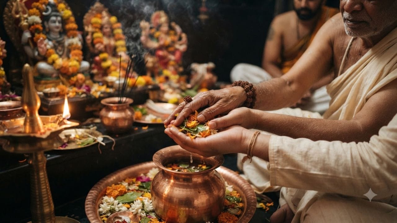 ગરૂડ પુરાણ અનુસાર પૂર્વજોના તર્પણ, પિંડદાન કે શ્રાદ્ધ કરવાનો પ્રથમ હક્ક પિતાનો હોય છે. જો પિતા હયાત છે તો પુત્રએ ખુદ મુખ્યકર્તા બની પૂર્વજોના શ્રાદ્ધ કે પિંડદાન કરવા જોઈએ નહીં.