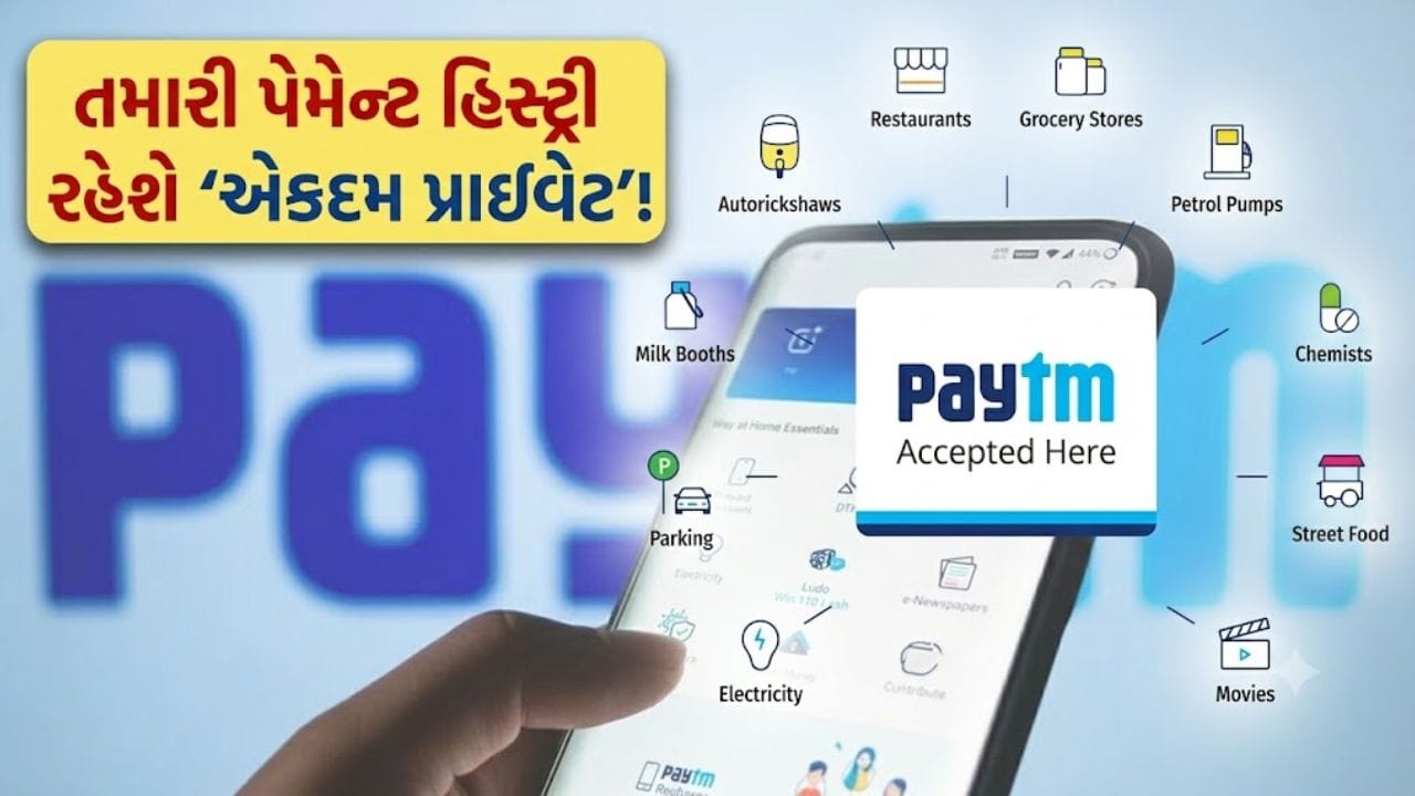 કોને મોકલ્યા પૈસા, શું ખરીદ્યું? Paytm નું આ નવું ફીચર કોઈને નહીં દેખાડે તમારી 'પેમેન્ટ હિસ્ટ્રી'