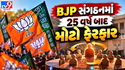 ભાજપ સંગઠનમાં મોટો ફેરફાર: સૌરાષ્ટ્ર-ટ્રાઇબલ પર ફોકસ