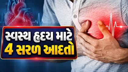 હૃદયને સ્વસ્થ રાખવા માટે કાર્ડિયોલોજિસ્ટે જણાવી 4 મહત્વપૂર્ણ આદતો