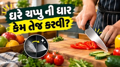 રસોડામાં રોજ વપરાતા ચપ્પુની ધાર કેમ થાય છે ઓછી?