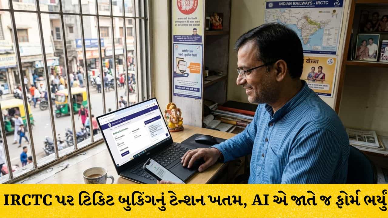 AI નો કમાલ: હવે IRCTC પર જાતે જ સર્ચ કરશે ટ્રેન અને ભરશે પેસેન્જર ફોર્મ, જાણો કેવી રીતે થયો આ અદભુત પ્રયોગ