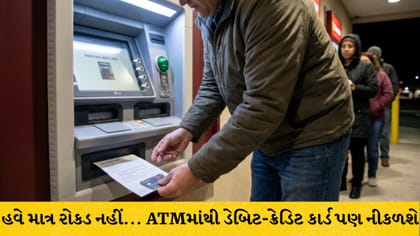 ATMમાંથી હવે તરત ડેબિટ-ક્રેડિટ કાર્ડ પણ નીકળશે!