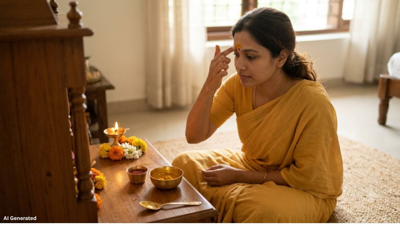 જ્યોતિષીય માન્યતા મુજબ ગુરુ ગ્રહને મજબૂત કરવા માટે હળદર અથવા કેસરનું તિલક લગાવવું પરંપરાગત ઉપાય માનવામાં આવે છે. સ્નાન કર્યા બાદ કપાળ પર હળદર કે કેસરનું તિલક કરવાથી સકારાત્મક ઊર્જા વધે છે તેવી માન્યતા છે. જો આ ઉપાય દરરોજ કરવો શક્ય ન હોય, તો ખાસ કરીને ગુરુવારે પણ તેને કરી શકાય છે.