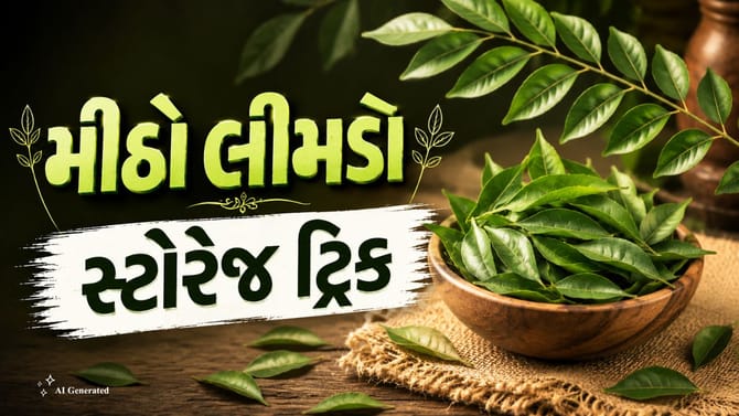 મીઠો લીમડો ઝડપથી સુકાઈ જવાનું કારણ શું? જાણો સાચી સ્ટોરેજ ટ્રિક