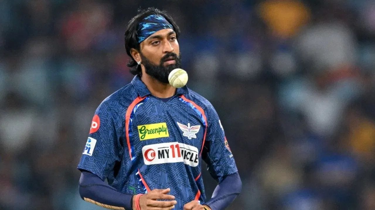 કૃણાલે ભારત માટે છેલ્લી T20I જુલાઈ 2021માં રમી હતી, હવે પાંચ વર્ષ બાદ તેની વાપસી થાય છે કે નહીં તે જોવાનું રહેશે.(PC:PTI/X)