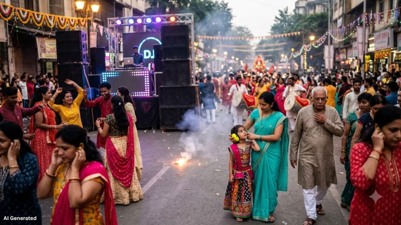 મોટા અવાજની અસર દરેક વ્યક્તિ પર સમાન હોતી નથી. ખાસ કરીને વૃદ્ધો તેમજ હૃદયની બીમારી, હાઈ બ્લડ પ્રેશર અથવા અન્ય ગંભીર સ્વાસ્થ્ય સમસ્યા ધરાવતા લોકો ઘોંઘાટથી વધુ પરેશાન થઈ શકે છે. તહેવારો દરમિયાન આવા લોકોએ વધુ અવાજવાળા ડીજે કે ફટાકડાવાળા સ્થળોથી શક્ય તેટલું દૂર રહેવું જોઈએ. જો આસપાસ સતત ઘોંઘાટ રહેતો હોય, તો થોડા સમય માટે ઘરના શાંત રૂમમાં રહેવું આરામદાયક અને યોગ્ય વિકલ્પ બની શકે છે.