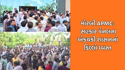 મોરબી APMCમાં ખેડૂત પરિવર્તન પેનલનો ભવ્ય વિજય, બે દાયકાના શાસનનો અંત