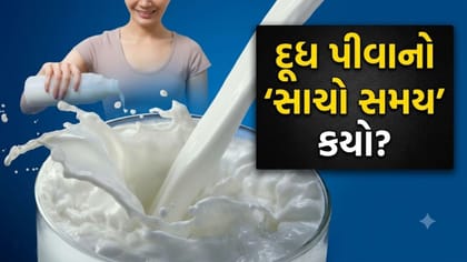 દૂધ પીવાનો 'સાચો સમય' કયો? સવાર, સાંજ કે રાત?