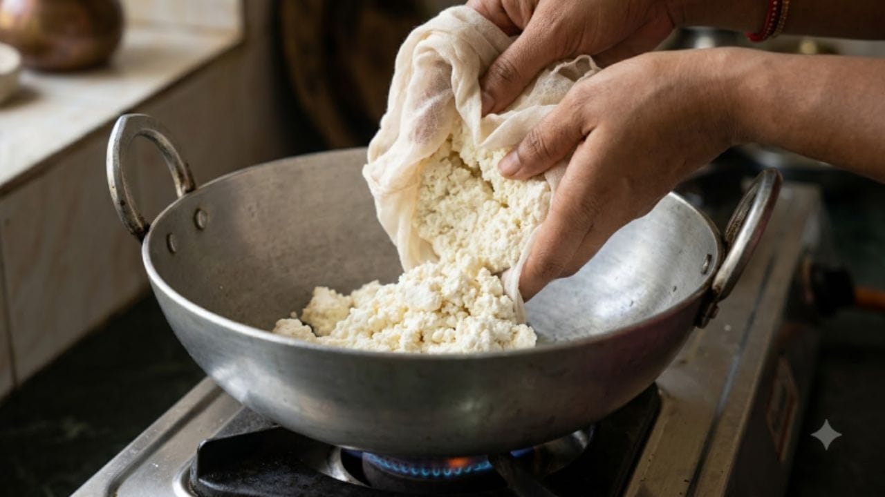 ધ્યાન રાખો: ફાટેલા દૂધનો ઉપયોગ કરતા પહેલાં એ ખાસ ચકાસી લો કે તેમાં કોઈ દુર્ગંધ, ફૂગ કે અસામાન્ય રંગ નથી ને. જો દૂધ બગડ્યું ન હોય અને માત્ર ફાટ્યું હોય, તો તમે આ રેસિપી બનાવી શકો છો.