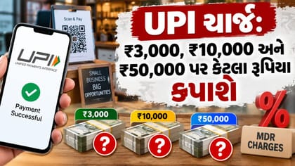 ₹2,000 થી ₹50,000 ના UPI પર કેટલો ચાર્જ?