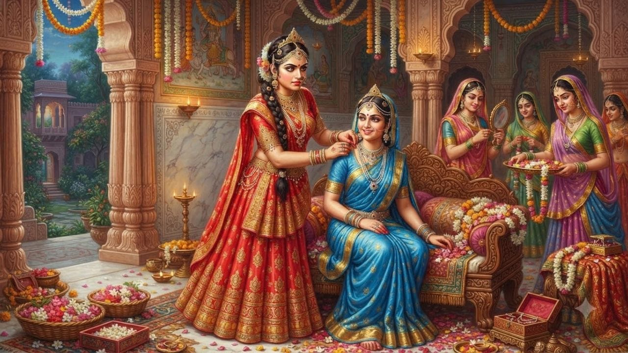 કોણ છે રાધા રાણીની આઠ સખીઓ? લલિતા સખી, વિશાખા સખી, ચિત્રા સખી, ચંપકલતા સખી, તુંગવિદ્યા સખી, ઈંદુલેખા સખી, રંગદેવી સખી, સુદેવી સખી