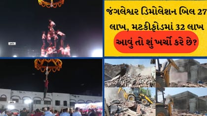રાજકોટ: મટકીફોડમાં ₹15 લાખની પેટીસનો ખર્ચ?