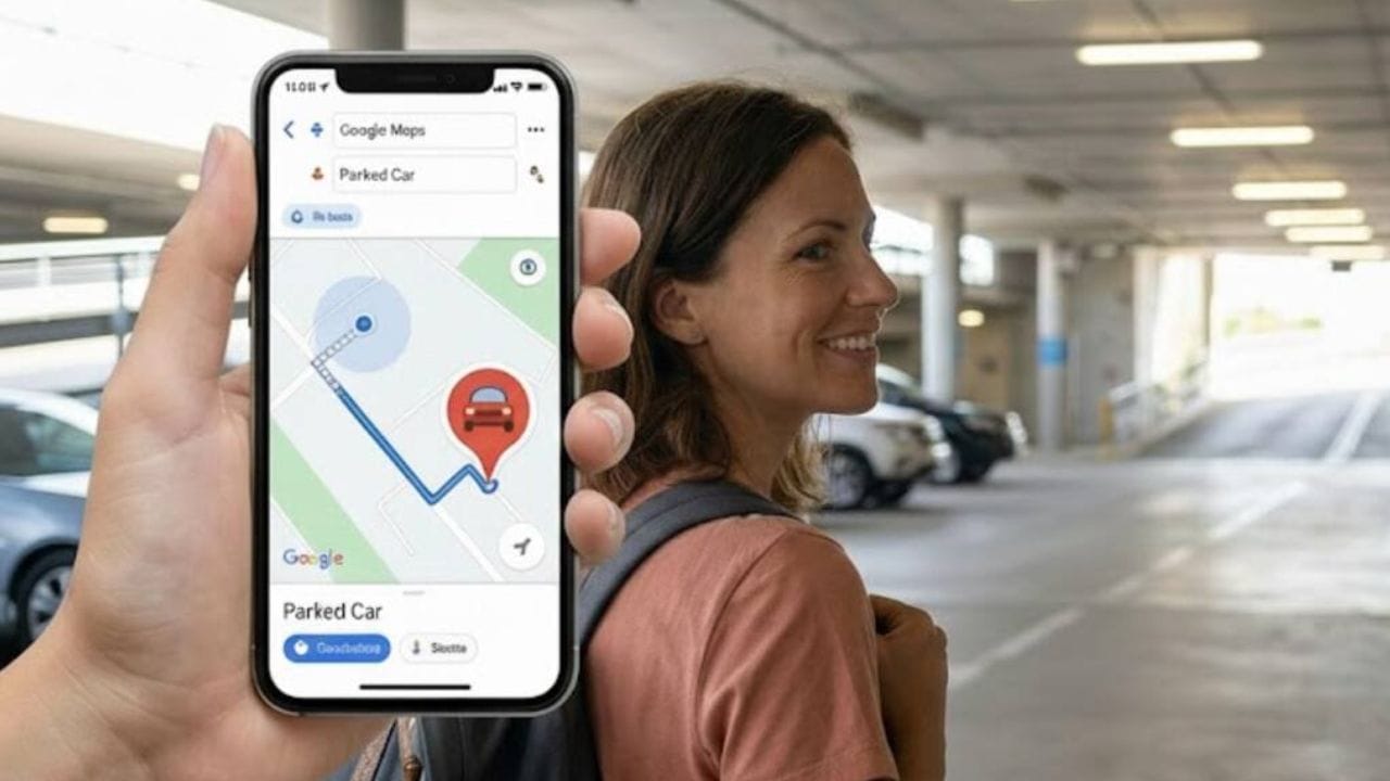 iPhone પર પાર્કિંગ સ્થાન કેવી રીતે સેવ કરવું : તમારા આઇફોન પર ગૂગલ મેપ્સ ખોલો અને ખાતરી કરો કે GPS ચાલુ છે. તમારા વર્તમાન સ્થાનને દર્શાવતા બ્લ્યૂ ડોટ પર ટેપ કરો. દેખાતા પોપ-અપ મેનૂમાંથી "Saved parking" પસંદ કરો. ત્યારબાદ તમારું સ્થાન સાચવવામાં આવશે. તમે તેમાં નોંધો અથવા પાર્કિંગ સમય પણ ઉમેરી શકો છો.