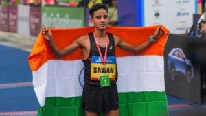 Asian Games Breaking News: 44 વર્ષ બાદ મેરેથોનમાં ભારતનો મેડલ, સાવન બરવાલે રચ્યો ઈતિહાસ