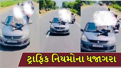 રીલ બનાવવાના ચક્કરમાં જીવ જોખમમાં ! Video