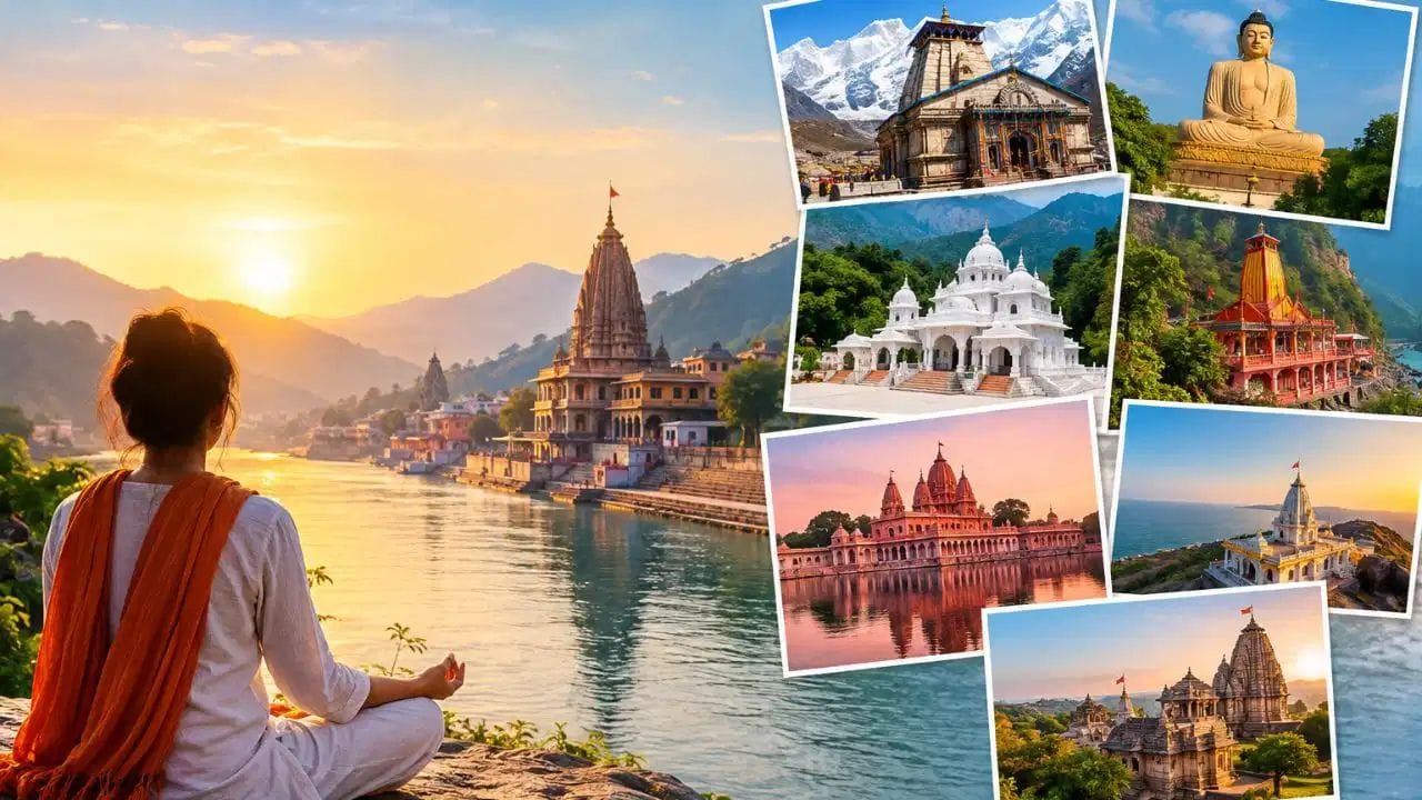 કેટલીક વખત માત્ર નવા સ્થળ પર ફરવા જવાથી નહી પરંતુ એવી સફર બની જાય છે કે, જ્યાં આપણે શાંતિ મળે છે. ભારતમાં આવી અનેક જગ્યાઓ છે. જ્યાં આસ્થા, ઈતિહાસ અને સંસ્કૃતિ એક સાથે જોવા મળે છે. આ અનુભવ મુસાફરીની સાથે લાંબા સમય સુધી રહે છે.