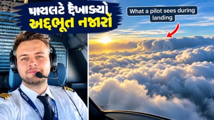 Trending Video : ફ્લાઇટ લેન્ડિંગ દરમિયાન પાયલટ શું જુએ છે? Video