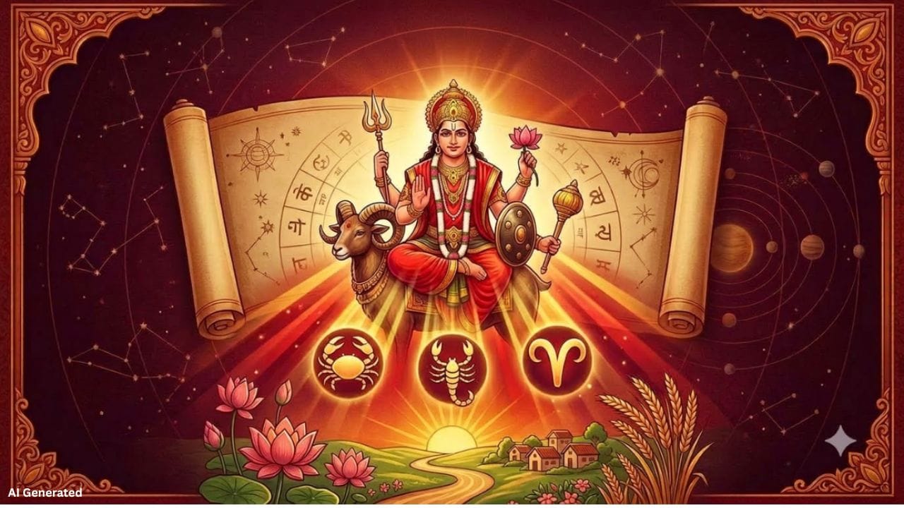 જ્યોતિષીય માન્યતા મુજબ, મંગળને ઊર્જા, સાહસ, હિંમત, જમીન અને સંપત્તિનો કારક ગ્રહ માનવામાં આવે છે. જ્યારે ગુરુ ગ્રહ જ્ઞાન, સમૃદ્ધિ, વિકાસ અને ભાગ્યનું પ્રતિનિધિત્વ કરે છે. તેથી, આ બંને ગ્રહોની ખાસ સ્થિતિ કેટલાક લોકો માટે કારકિર્દી, ધંધા અને આર્થિક ક્ષેત્રે શુભ પરિણામો આપી શકે છે. જોકે, દરેક વ્યક્તિ પર તેની અસર તેમની જન્મકુંડળી અને ગ્રહોની સ્થિતિ પ્રમાણે અલગ હોઈ શકે છે.