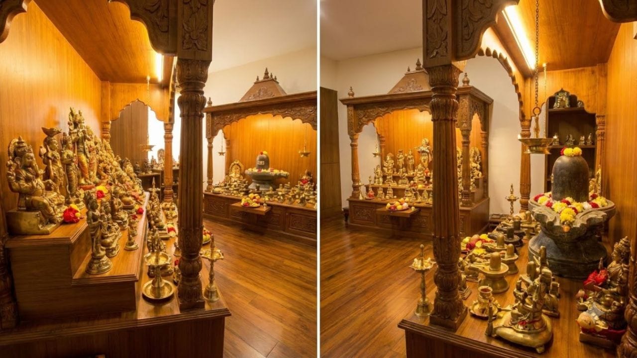 વાસ્તુ અનુસાર મંદિર માટે સ્થાન પસંદ કરતી વખતે પણ સાવચેતી રાખવી જોઈએ. સીડીની નીચે, ભોંયરામાં અથવા બાથરૂમની નજીકની દિવાલ પાસે મંદિર ન બનાવવાની સલાહ આપવામાં આવે છે. મંદિરનું સ્થાન સ્વચ્છ, શાંત અને પૂજા માટે અનુકૂળ હોય તેનું ખાસ ધ્યાન રાખવું જોઈએ.