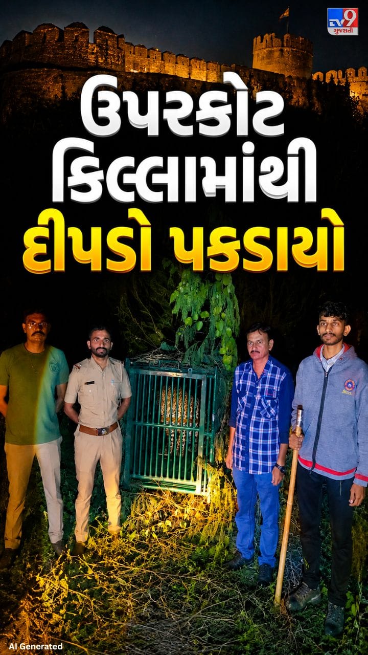 દીપડો દેખાયા બાદ 4 દિવસથી કિલ્લો કરાયો હતો બંધ
