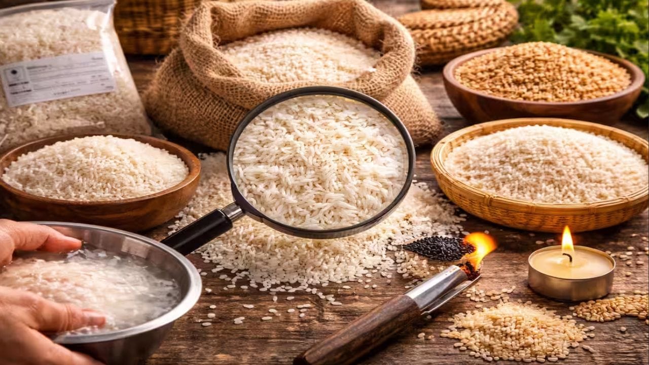 શું ખરેખર ચોખામાં ભેળસેળ થઈ શકે છે? : ચોખામાં વિવિધ રીતે ભેળસેળ થઈ શકે છે. FSSAI એ નકલી ચોખાની ચકાસણી કરવા અને તેમાં ઉમેરવામાં આવેલી અશુદ્ધિઓને સરળતાથી ઓળખવા માટે કેટલીક ટિપ્સ આપી છે. તપાસવા માટે, એક સ્વચ્છ થાળીમાં થોડા ચોખા ફેલાવો અને તેનું ઝીણવટભર્યું નિરીક્ષણ કરો. જો તેમાં વધુ પડતા કાંકરા હોય, તો ચોખામાં ભેળસેળ હોઈ શકે છે અને તમારે તેને ખરીદવા વિશે પુનર્વિચાર કરવો જોઈએ.