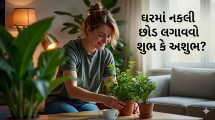 ઘરની શોભા વધારવા તમે પણ લગાવ્યો છે નકલી છોડ? તો જાણો વાસ્તુ નિયમ