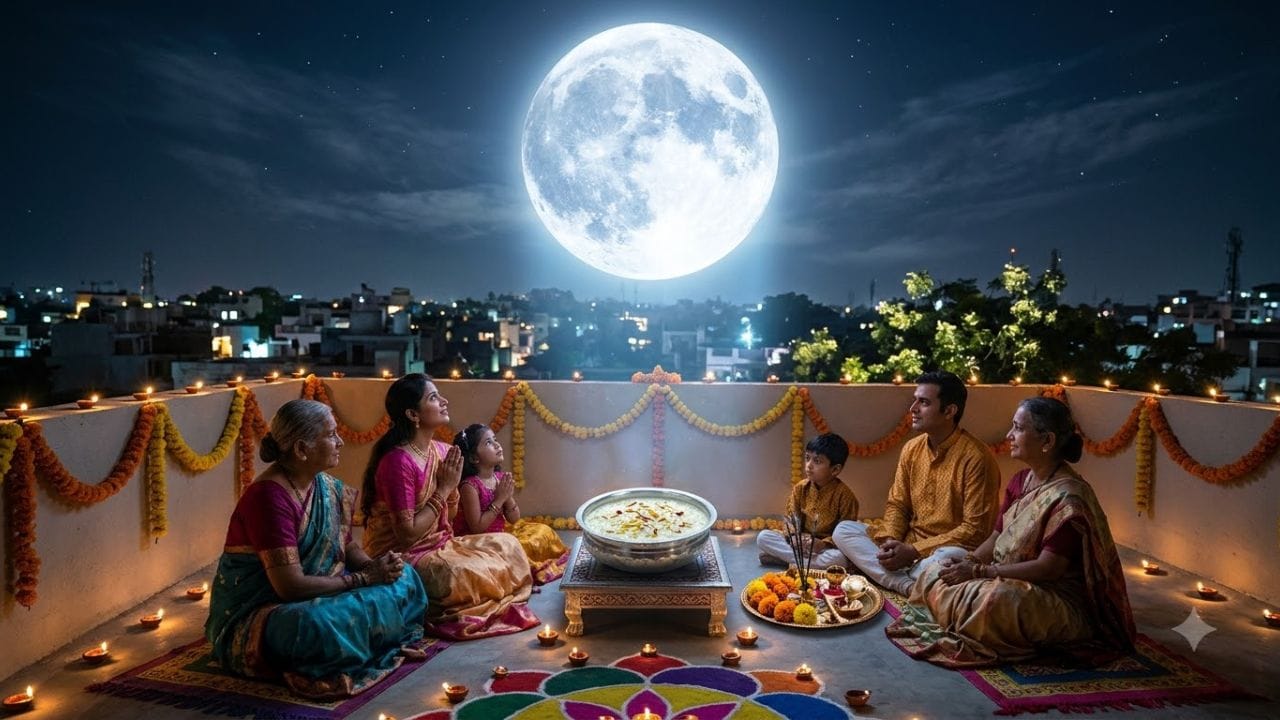 જ્યોતિષશાસ્ત્રમાં શરદ પૂર્ણિમાના દિવસે કરવાના કેટલાક ઉપાયો પણ જણાવવામાં આવ્યા છે જેને શુભ અને લાભદાયી માનવામાં આવે છે. એવી માન્યતા છે કે આ ઉપાયો કરવાથી ઘરમાં સુખ, શાંતિ અને સમૃદ્ધિ સાથે ધન-ધાન્યમાં પણ વૃદ્ધિ થઈ શકે છે. ચાલો જાણીએ શરદ પૂર્ણિમાના આ ખાસ ઉપાયો. (Image Source | AI Generated)