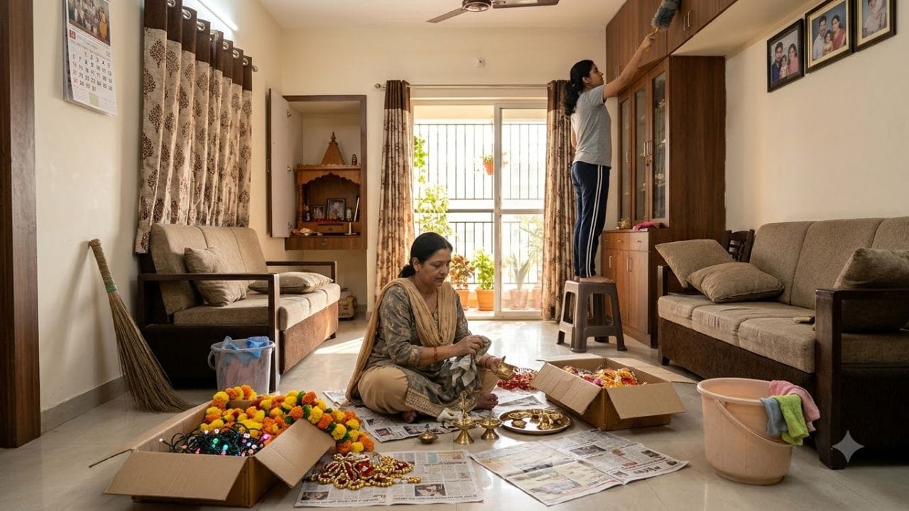 પરંતુ માત્ર ઘરને સ્વચ્છ રાખવું જ પૂરતું નથી. ધાર્મિક માન્યતાઓ અનુસાર, ઘરમાંથી કેટલીક અશુભ ગણાતી વસ્તુઓ દૂર કરવી પણ જરૂરી છે. એવું માનવામાં આવે છે કે તેનાથી ઘરમાં સકારાત્મક વાતાવરણ જળવાઈ રહે છે. જો ઘરની સફાઈ દરમિયાન નીચે જણાવેલી વસ્તુઓ જોવા મળે, તો તેનો યોગ્ય રીતે નિકાલ કરવો જોઈએ. (Image Source | AI Generated)