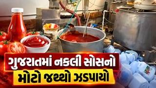 Breaking News : અમદાવાદના ગોતામાં નકલી ટોમેટો સોસનું રેકેટ ઝડપાયું, 10 ટન જથ્થો જપ્ત, જુઓ Video