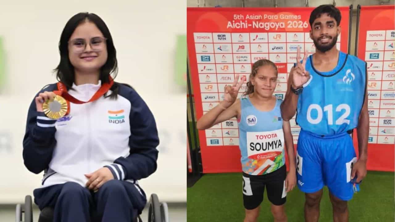 Asian Para Games 2026: પહેલા દિવસે ભારતીય ખેલાડીઓનું શાનદાર પ્રદર્શન, 4 ગોલ્ડ મેડલ જીત્યા
