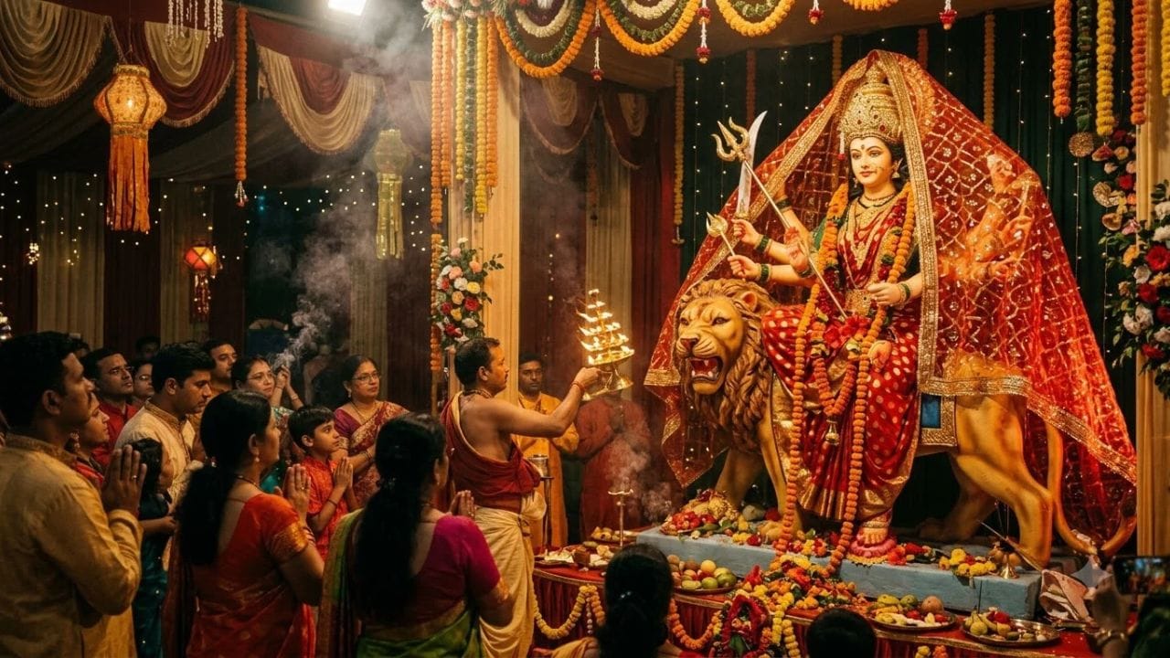 તમે જોયું હશે કે, દેવીના દર્શન કરવા જતી વખતે લોકો ચુંદડી ખૂબ જ ધ્યાનથી સાચવીને રાખે છે. મંદિર પહોંચીને તેને શ્રદ્ધાથી અર્પણ કરે છે. આ નાના કામમાં માતાજી પ્રત્યે તેમનો લગાવ દેખાય છે. બીજું કે, મા દુર્ગાને નાની ચુંદડી પણ અર્પણ કરી શકાય છે. ઘરની નાની મૂર્તિ કે તસવીર માટે નાની ચુંદડી લેવી અનુકૂળ રહે છે. મોટી ચુંદડી જ ચઢાવવી જોઈએ, એવો કોઈ એક નિયમ બધા ઘરો અને મંદિરો પર લાગુ પડતો નથી. માની લો કે, તમારા પૂજા ઘરમાં માતાજીની નાની મૂર્તિ છે. તેના પર બહુ મોટી ચુંદડી ઓઢાડવાથી ચહેરો અને બાકીનો શ્રૃંગાર ઢંકાઈ શકે છે. આવામાં મૂર્તિના કદ મુજબ ચુંદડી પસંદ કરવી વધુ સારી રહેશે. તમે તેને સરળતાથી ઓઢાડી શકશો અને પૂજાની જગ્યા પણ વ્યવસ્થિત રહેશે.