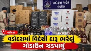 Breaking News :  વડોદરામાં દિવાળી પહેલા 1.24 કરોડનો દારૂ ઝડપાયો, 4 આરોપીઓની ધરપકડ, જુઓ વીડિયો