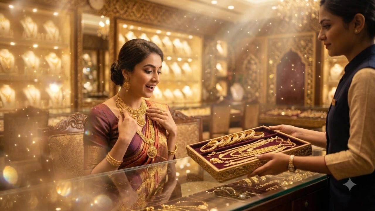 સોનાના ઘરેણાં ખરીદવા: સપનામાં સોનાના ઘરેણાં ખરીદતા જોવું ખૂબ જ શુભ માનવામાં આવે છે. આ ભવિષ્યમાં ઝડપી સફળતા અને આર્થિક સમૃદ્ધિ મળવાનો સ્પષ્ટ સંકેત છે.