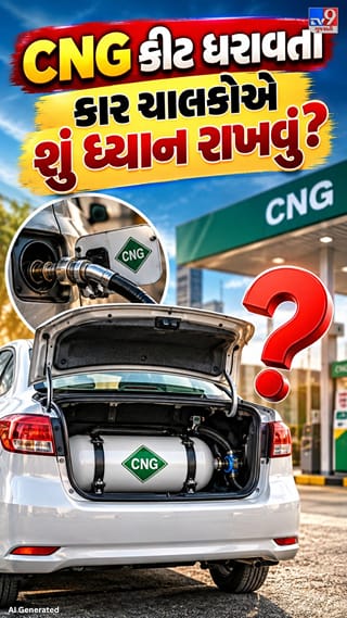 CNG કીટ ધરાવતા કાર ચાલકોએ શું ધ્યાન રાખવું?