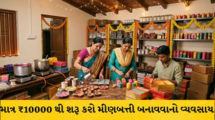 દિવાળી બિઝનેસ: માત્ર ₹10000 માં શરૂ કરો મીણબત્તી બનાવવાનો વેપાર