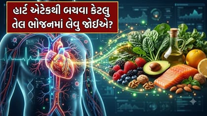 Health Tips: હ્રદય રોગથી બચવા માટે ભોજનમાં રોજ કેટલુ તેલ લેવુ જોઈએ?