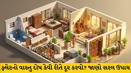 ફ્લેટ વાસ્તુ ટિપ્સ: તોડફોડ વગર વાસ્તુ દોષ દૂર કરવાના સરળ ઉપાય