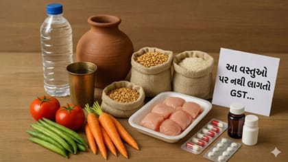 ભારતમાં કઈ વસ્તુઓ પર નથી લાગતો GST? શા માટે તે ટેક્સ-ફ્રી છે જાણો