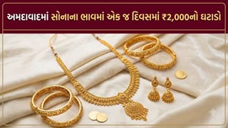 Gold Silver Rate In Ahmedabad : અમદાવાદમાં સોનાના ભાવમાં મોટો ઘટાડો, એક જ દિવસમાં 2 હજારથી ઘટ્યા ભાવ !