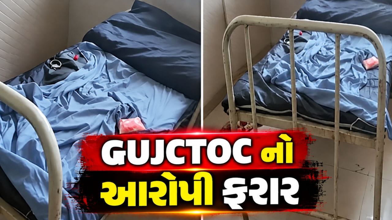 Breaking News : વડોદરાની SSG હોસ્પિટલમાંથી ગુજસીટોકનો આરોપી ફરાર, જુઓ Video Breaking News : વડોદરાની SSG હોસ્પિટલમાંથી ગુજસીટોકનો આરોપી ફરાર, જુઓ Video