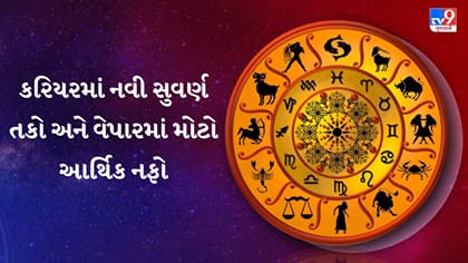 આજનું રાશિફળ : ભાગ્યના સિતારા ચમકશે અને આવકમાં મોટો વધારો થશે